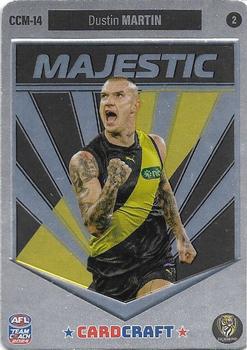 2024 AFL TeamCoach - Card Craft Majestic 2 #CCM-14 Dustin Martin Front